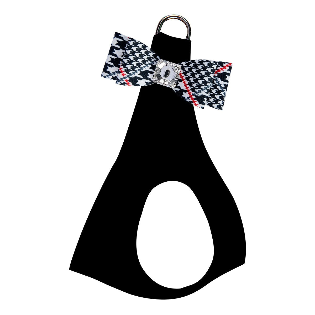 Classic Glen Houndstooth Big Bow Step In Harness