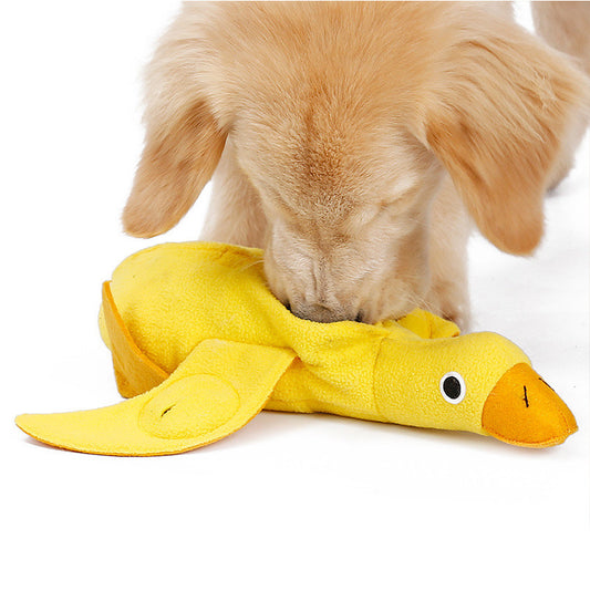 Sounding plush toys for dogs