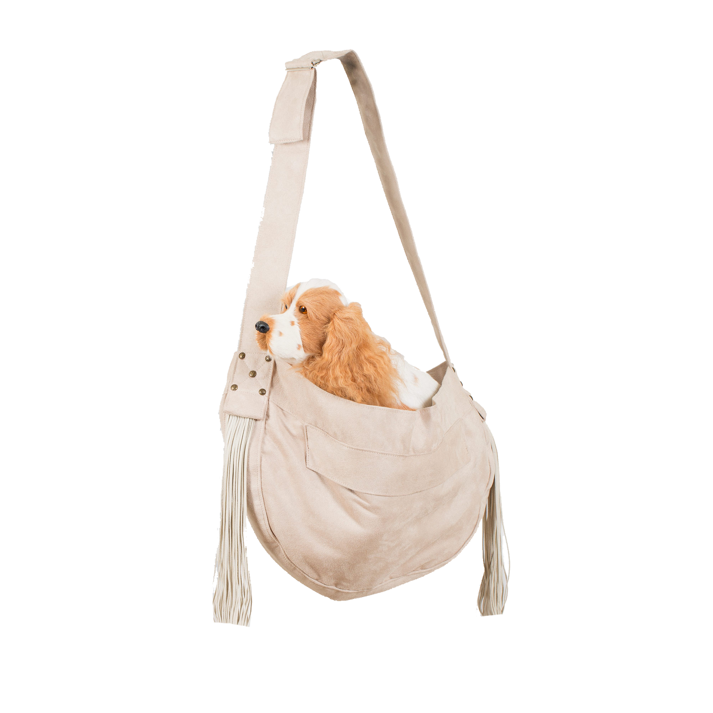 Doe Cuddle Carrier with Fringe