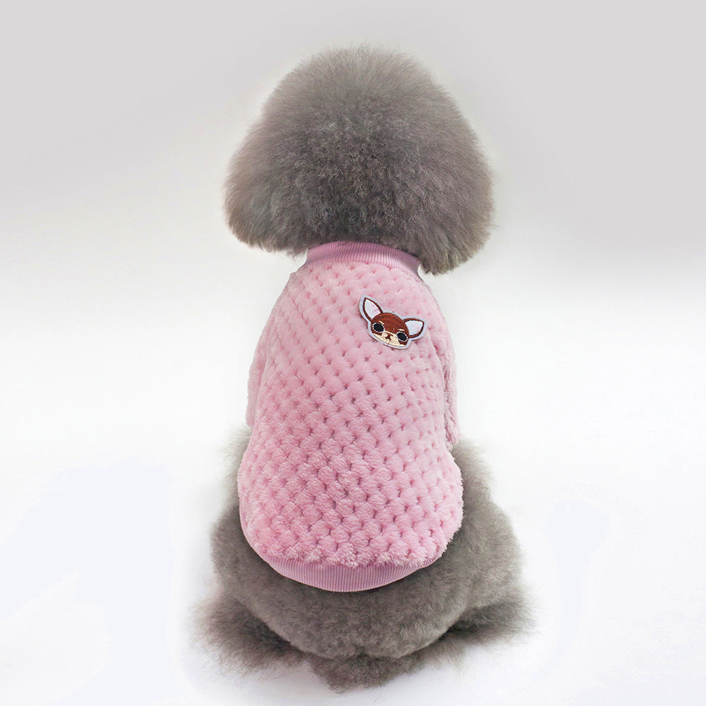 Coral fleece for pets | LePetBoutique