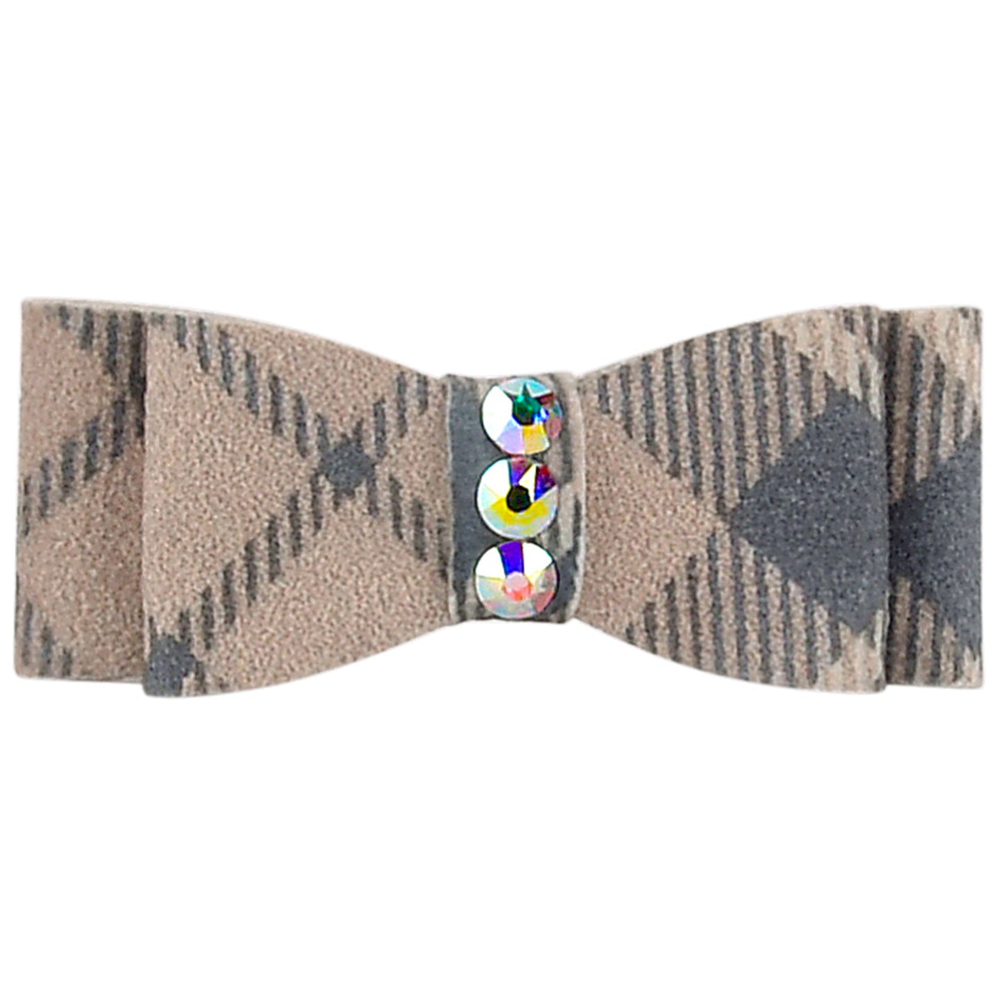 Scotty Plaid Plain Hair Bow