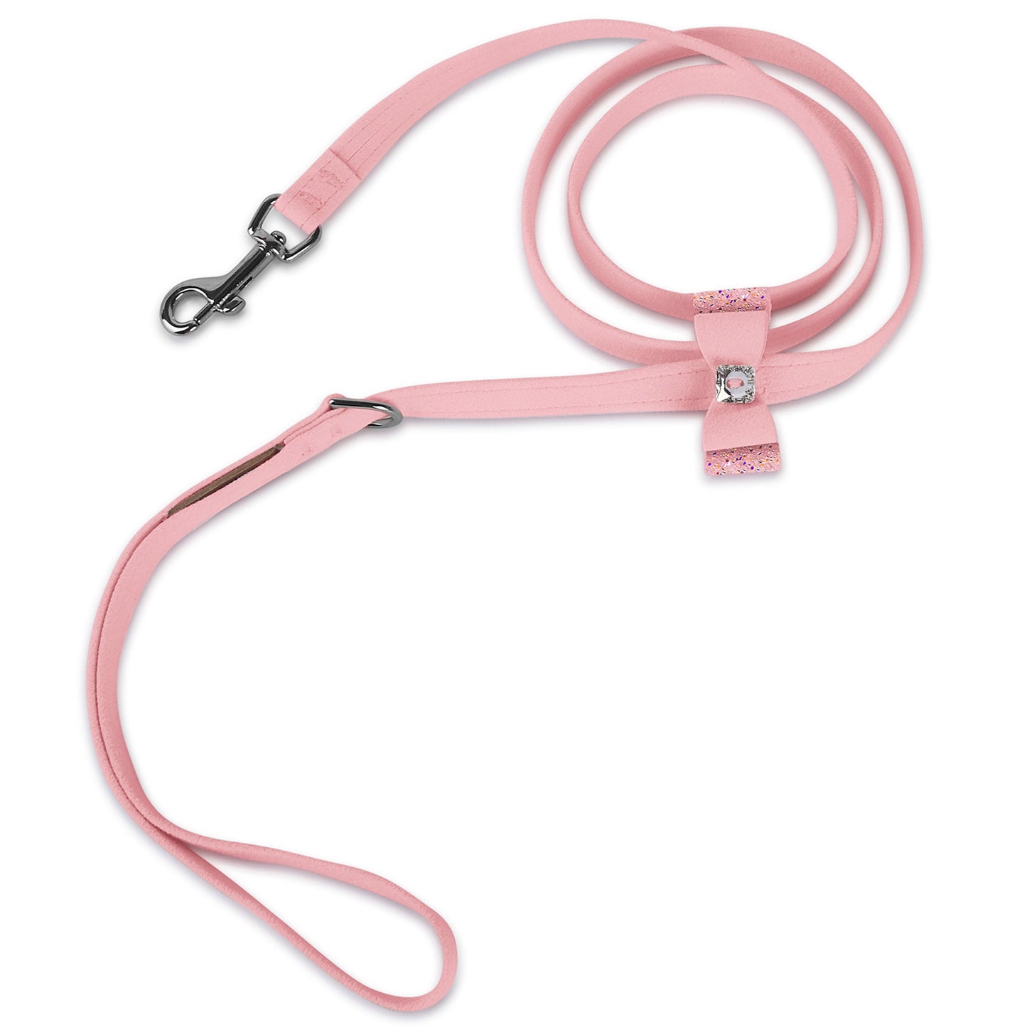 Aurora Borealis Crystal Stellar Big Bow Leash
