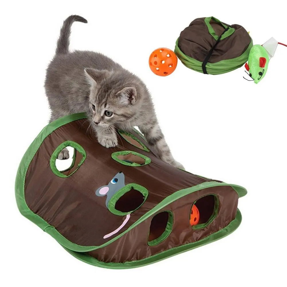 Hidden Hole Kitten Foldable Toys