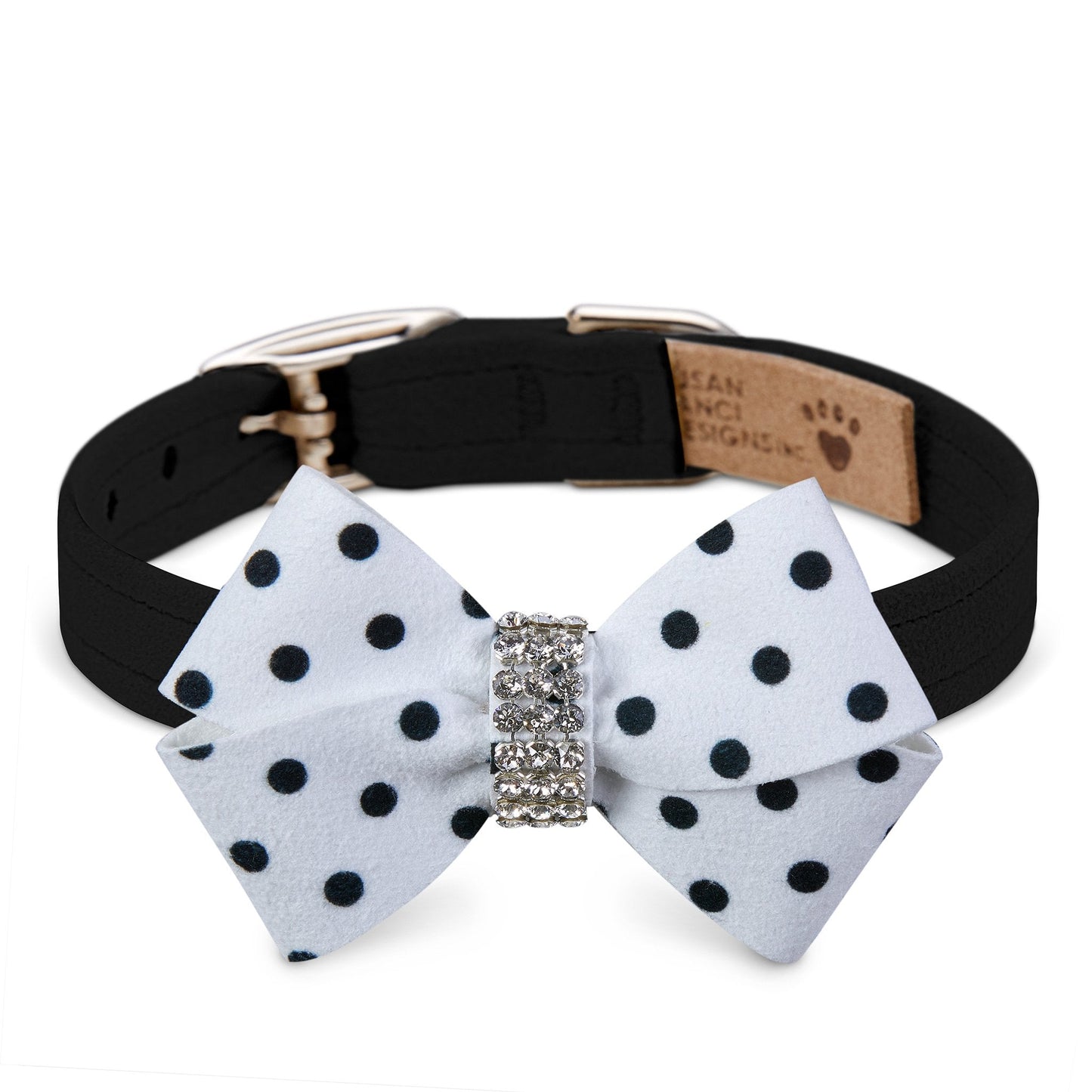 Polka Dot Nouveau Bow Collar
