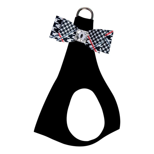 Classic Glen Houndstooth Big Bow Step In Harness
