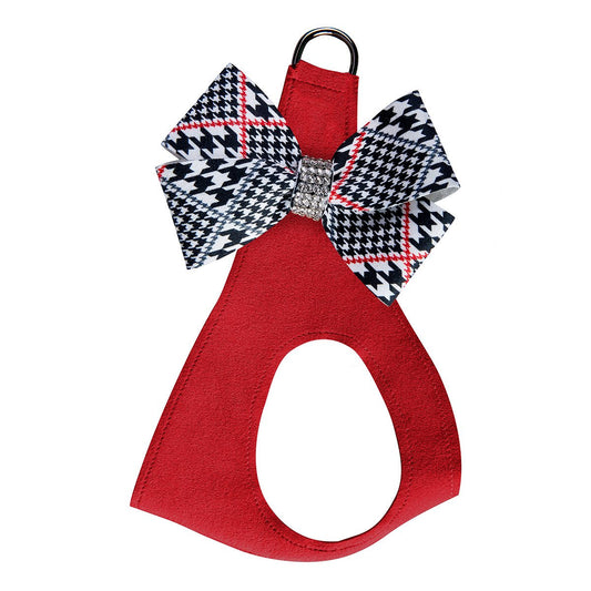 Classic Glen Houndstooth Nouveau Bow Step In Harness