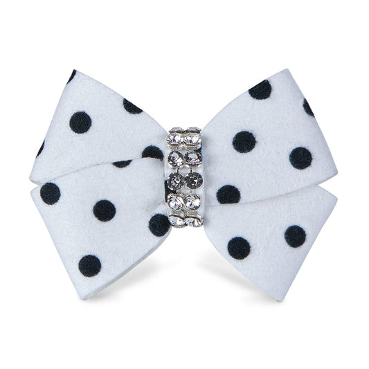 Polka Dot Nouveau Bow Hair Bow