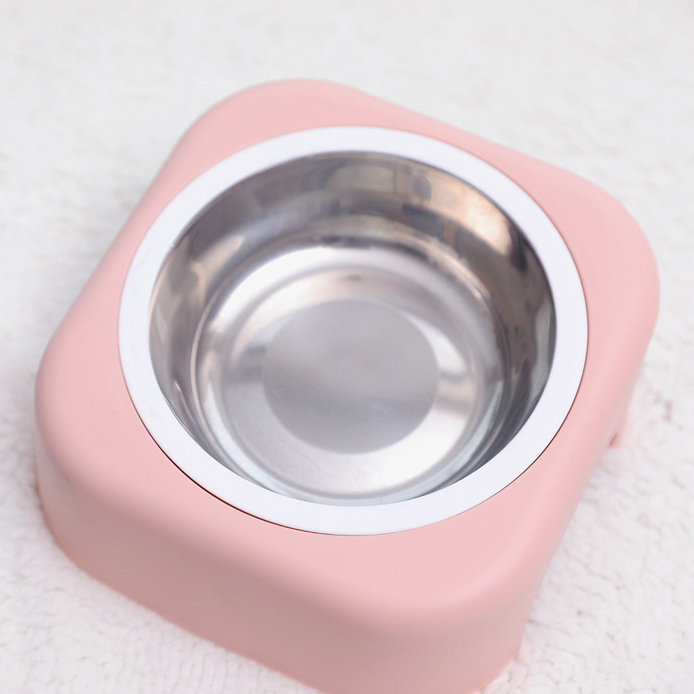 Pet stainless steel food tray