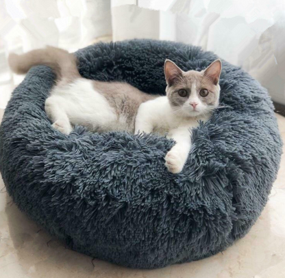 Round Plush Pet Bed