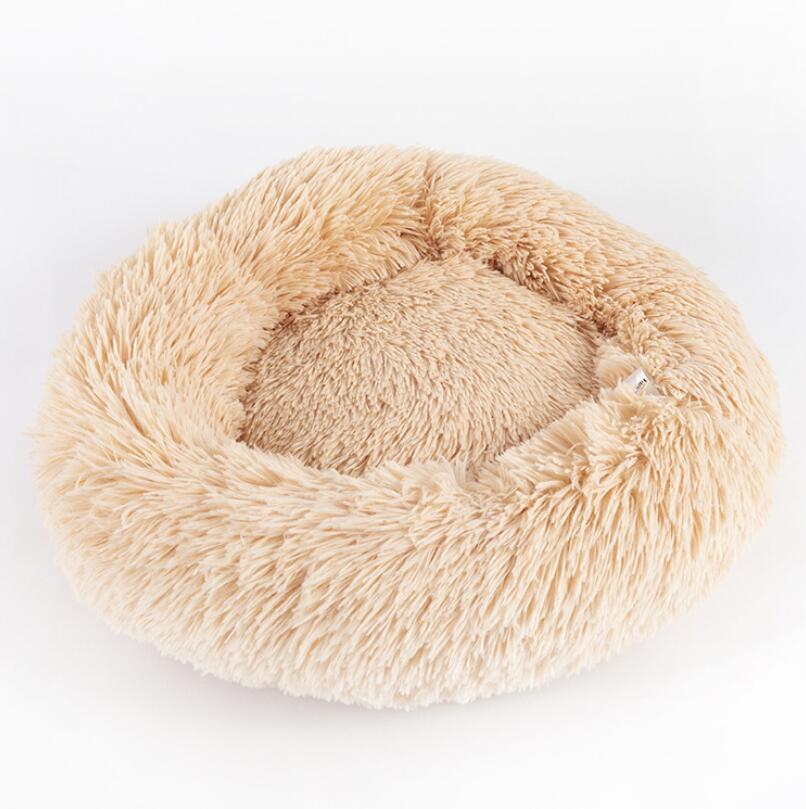 Round Plush Pet Bed