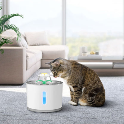 Stainless Steel Water Dispenser For Cats And Dogs