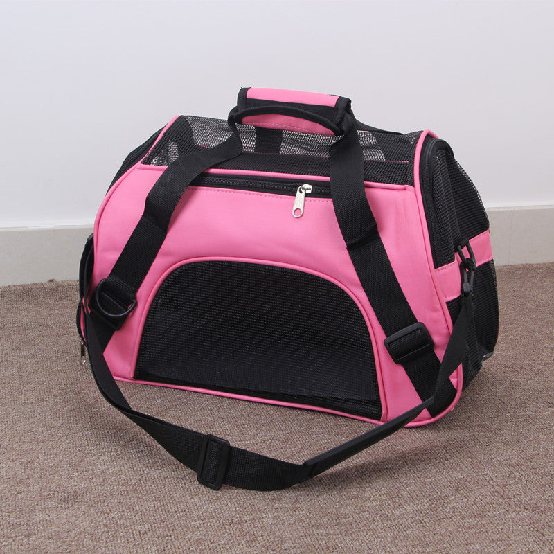 Portable Pet Mesh Travel Bags