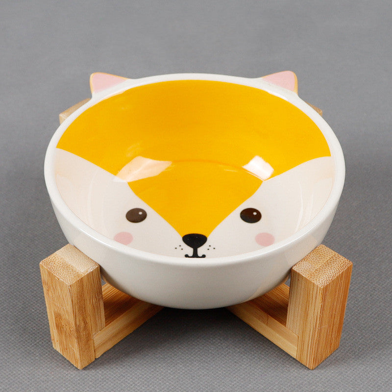 Cervical Spine Cat Food Bowl