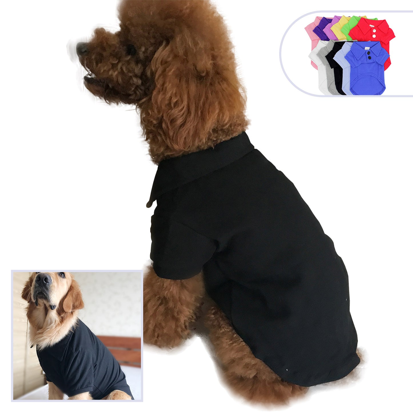 Pet clothing polo shirt | LePetBoutique