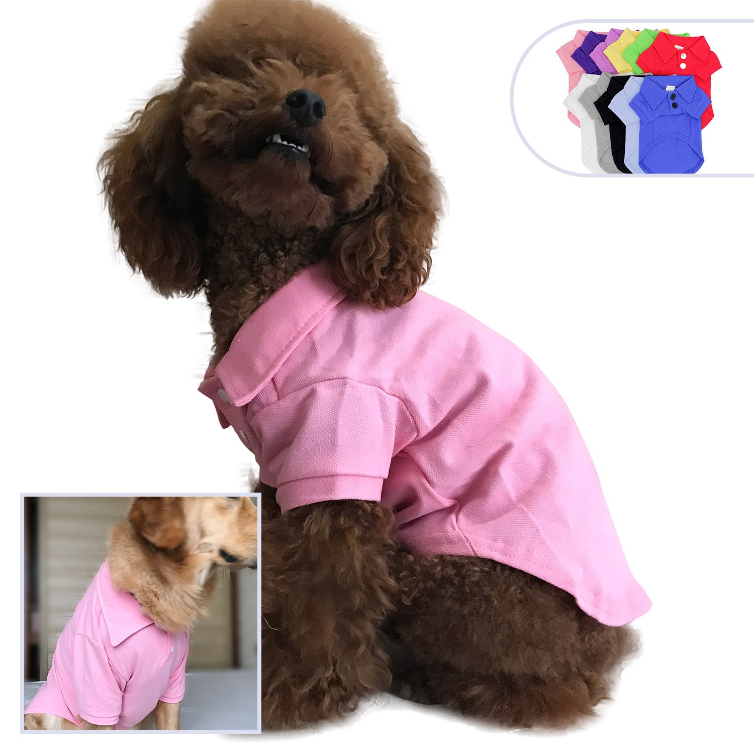 Pet clothing polo shirt | LePetBoutique