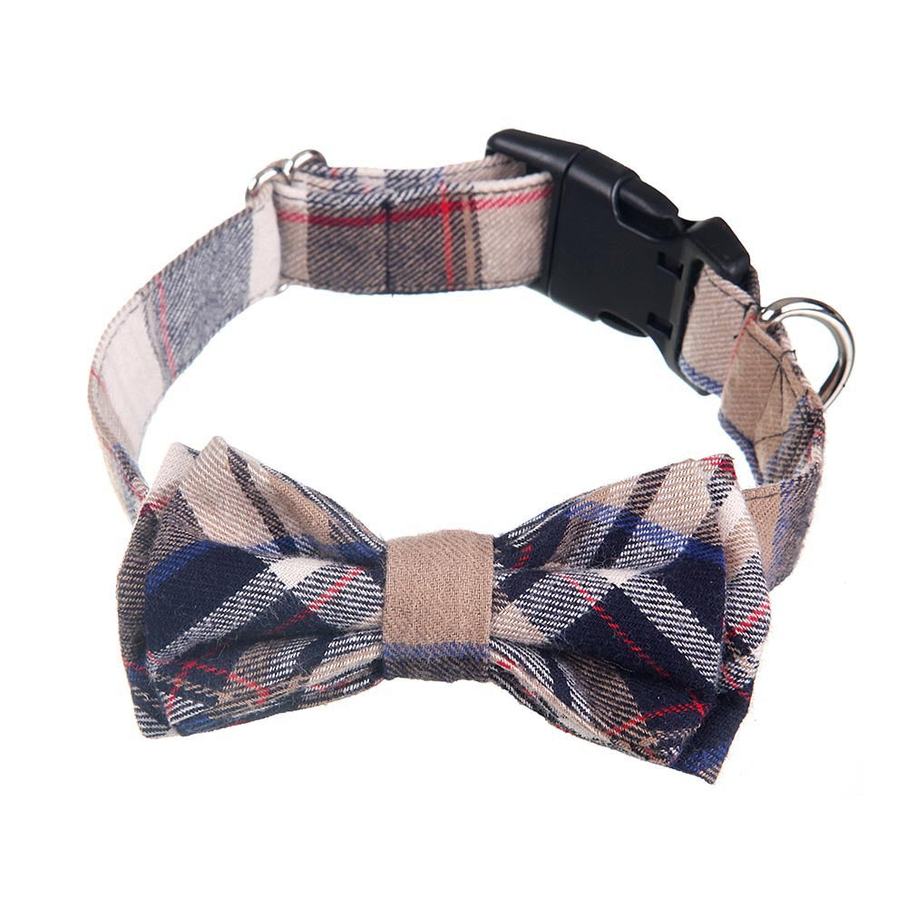 Pet bow collar