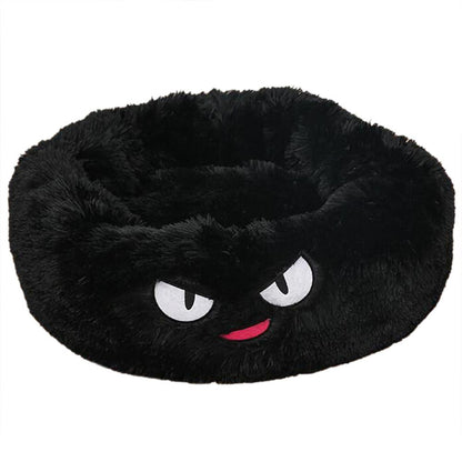 Round Plush Pet Bed