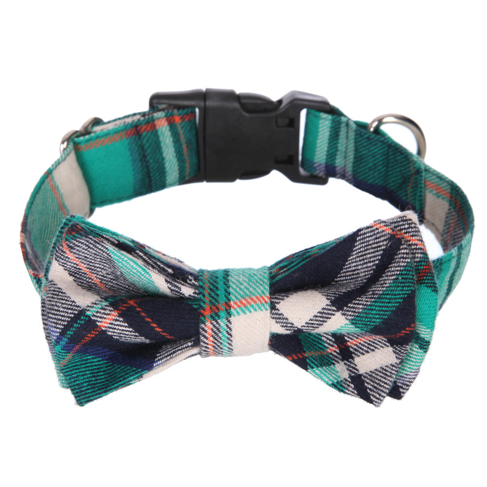 Pet bow collar