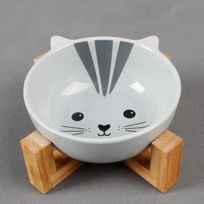 Cervical Spine Cat Food Bowl