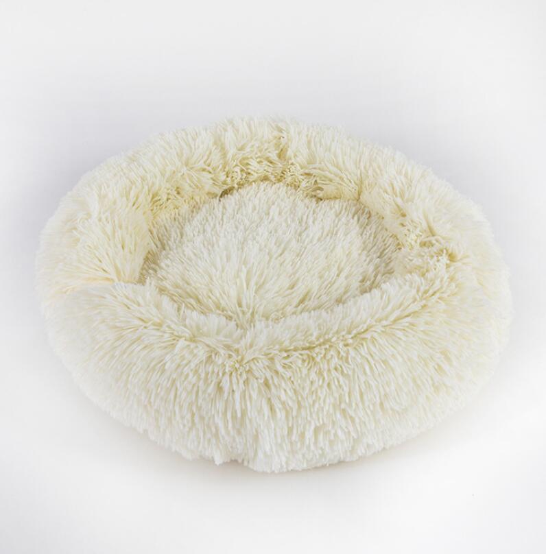 Round Plush Pet Bed