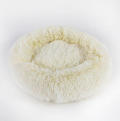 Round Plush Pet Bed