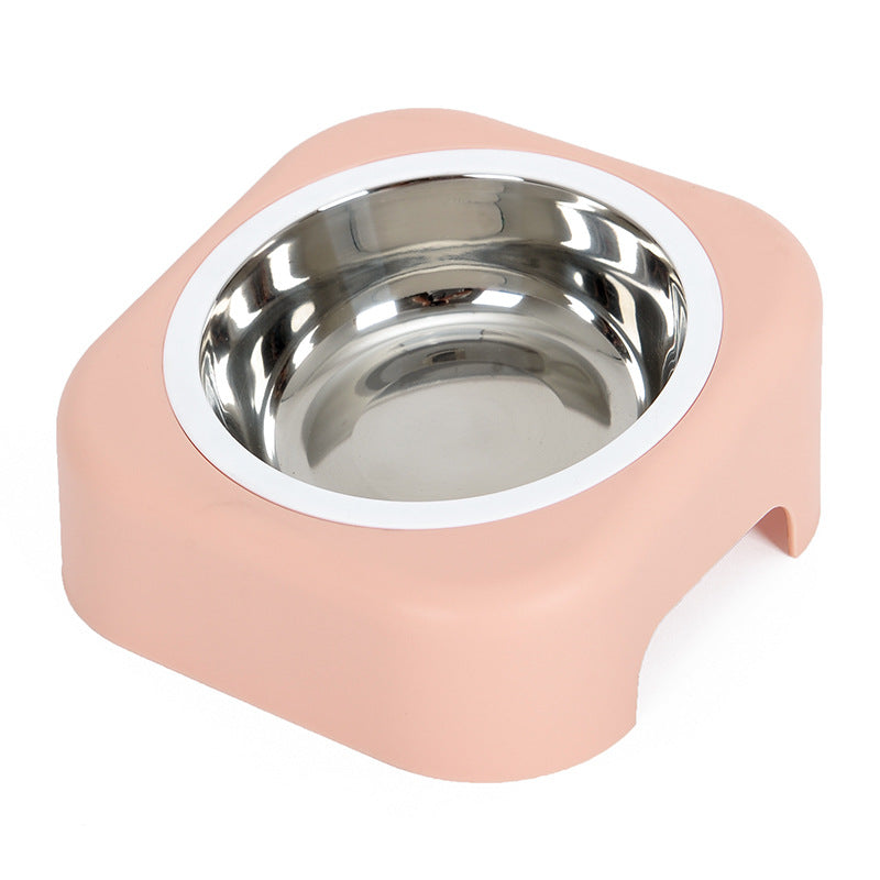 Pet stainless steel food tray