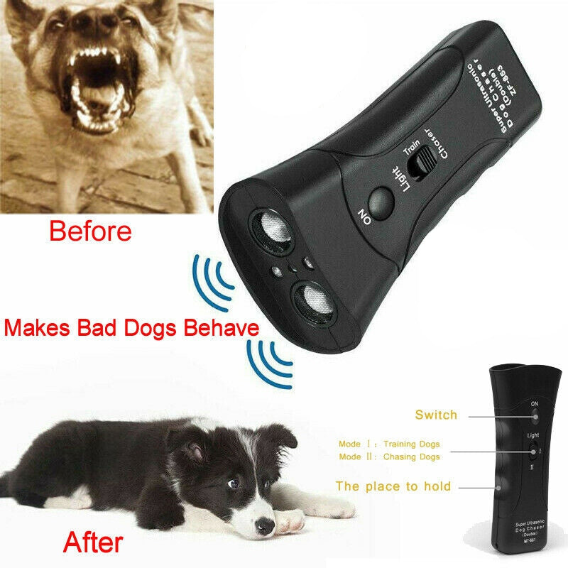 3-in-1 Anti Barking Dog Repeller