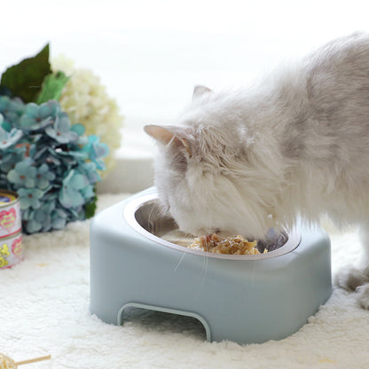 Pet stainless steel food tray