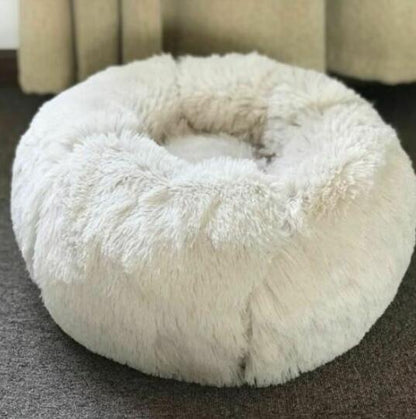 Round Plush Pet Bed