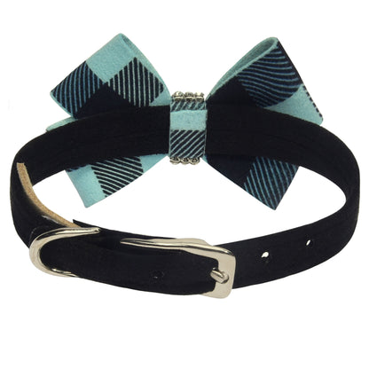 Tiffi Gingham Nouveau Bow Collar