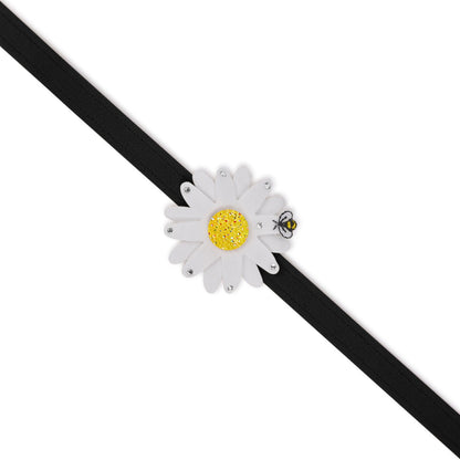 Large Daisy with AB Crystal Stellar Center Leash