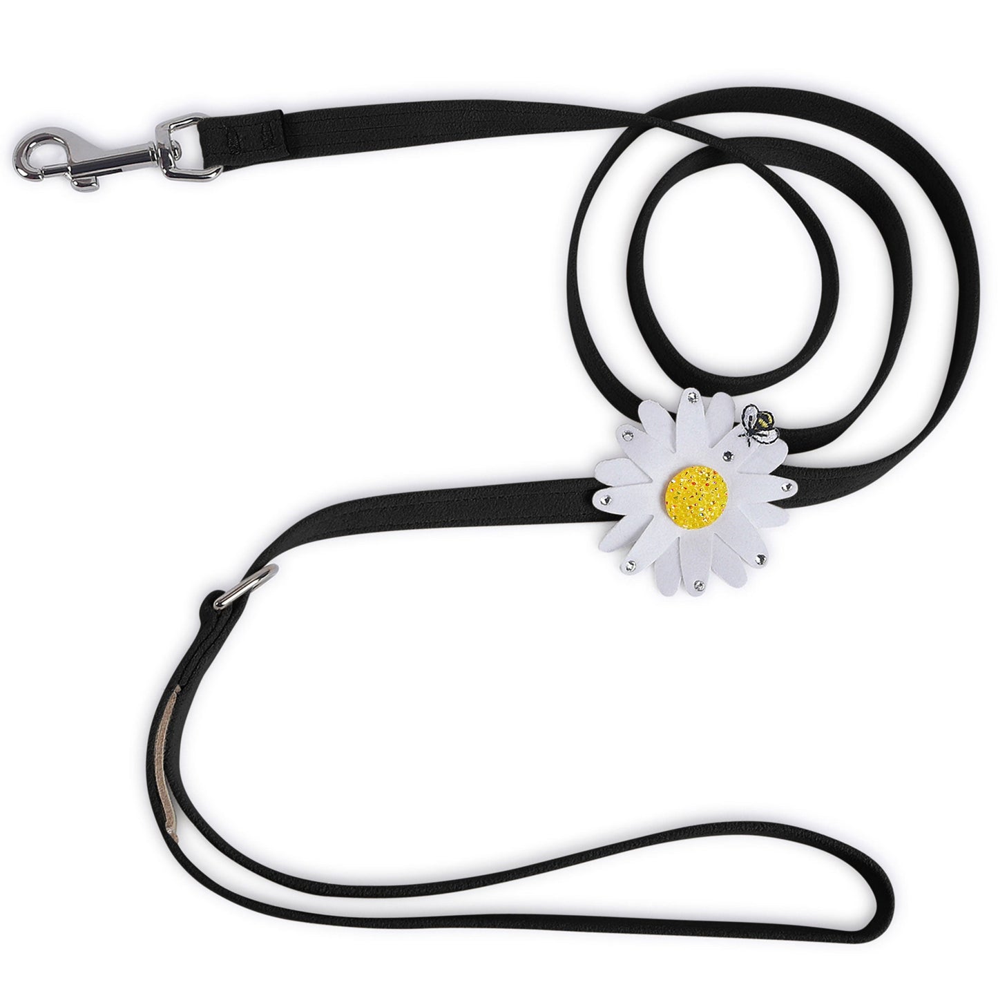 Large Daisy with AB Crystal Stellar Center Leash