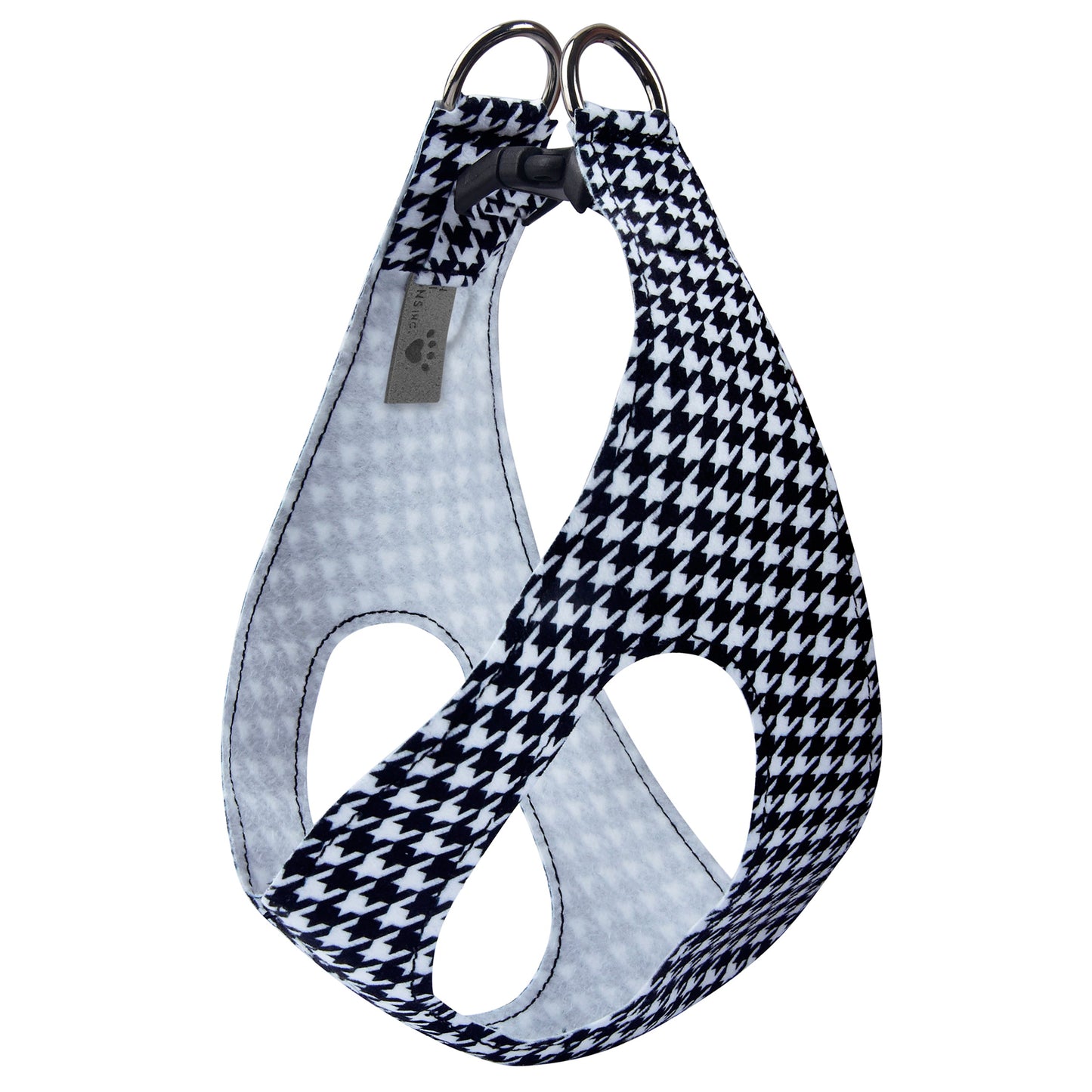 Houndstooth Step In Harness