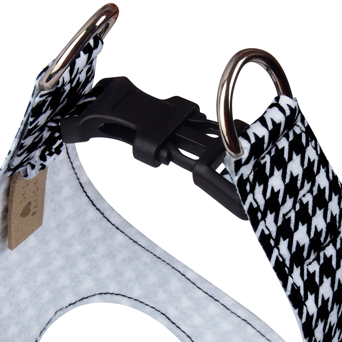 Houndstooth Step In Harness