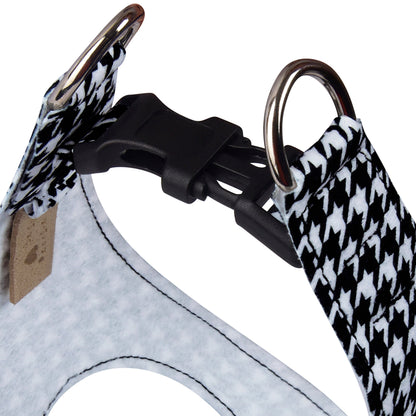 Houndstooth Step In Harness