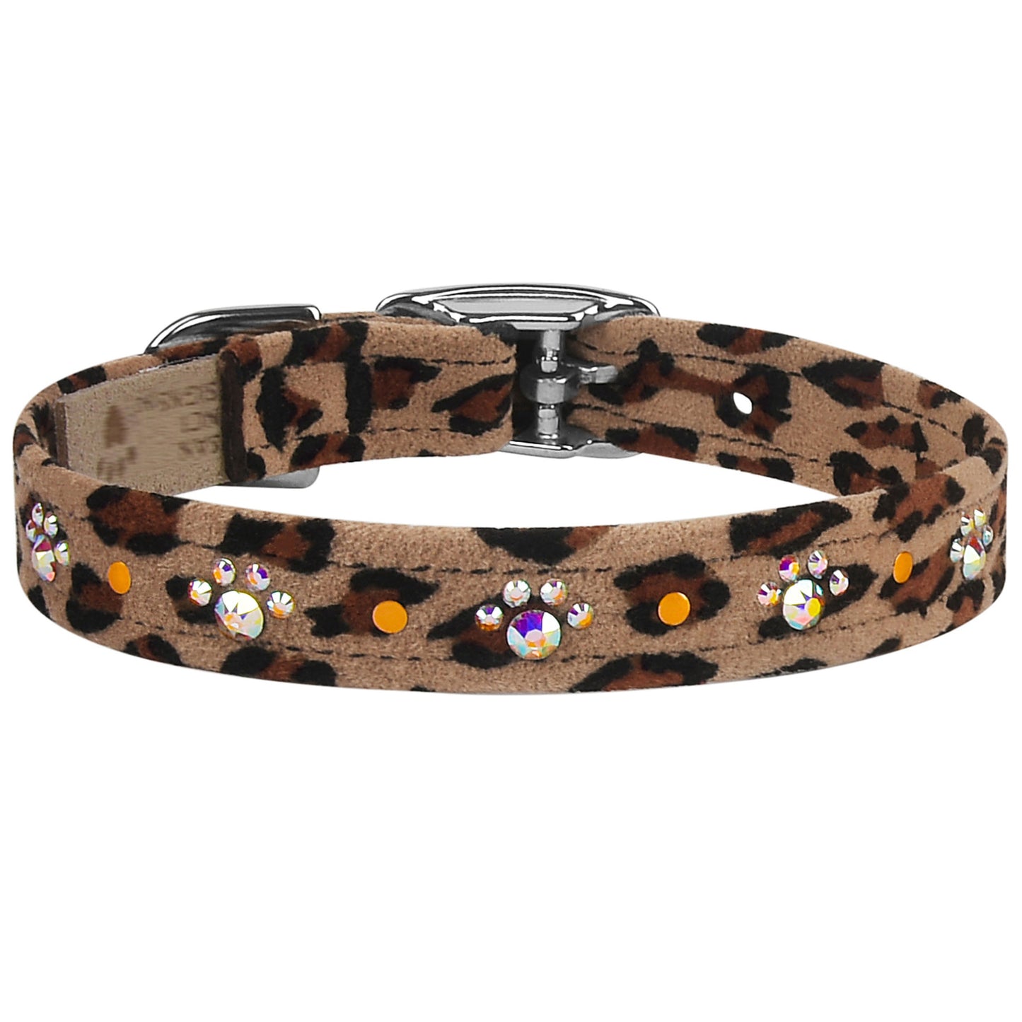 Cheetah Couture Crystal Paws Collar