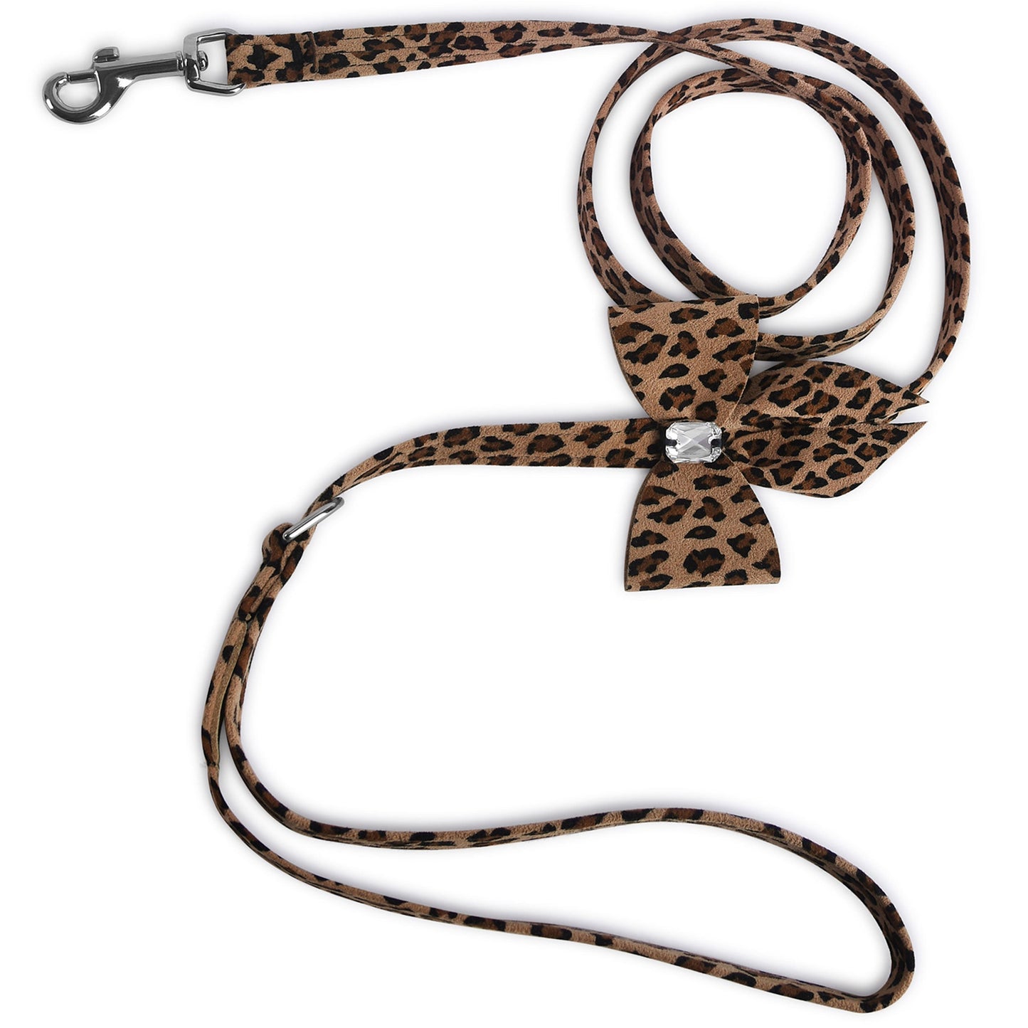 Cheetah Couture Tail Bow Leash