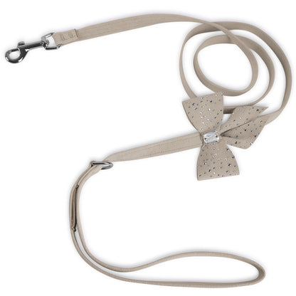 Silver Stardust Tail Bow Leash