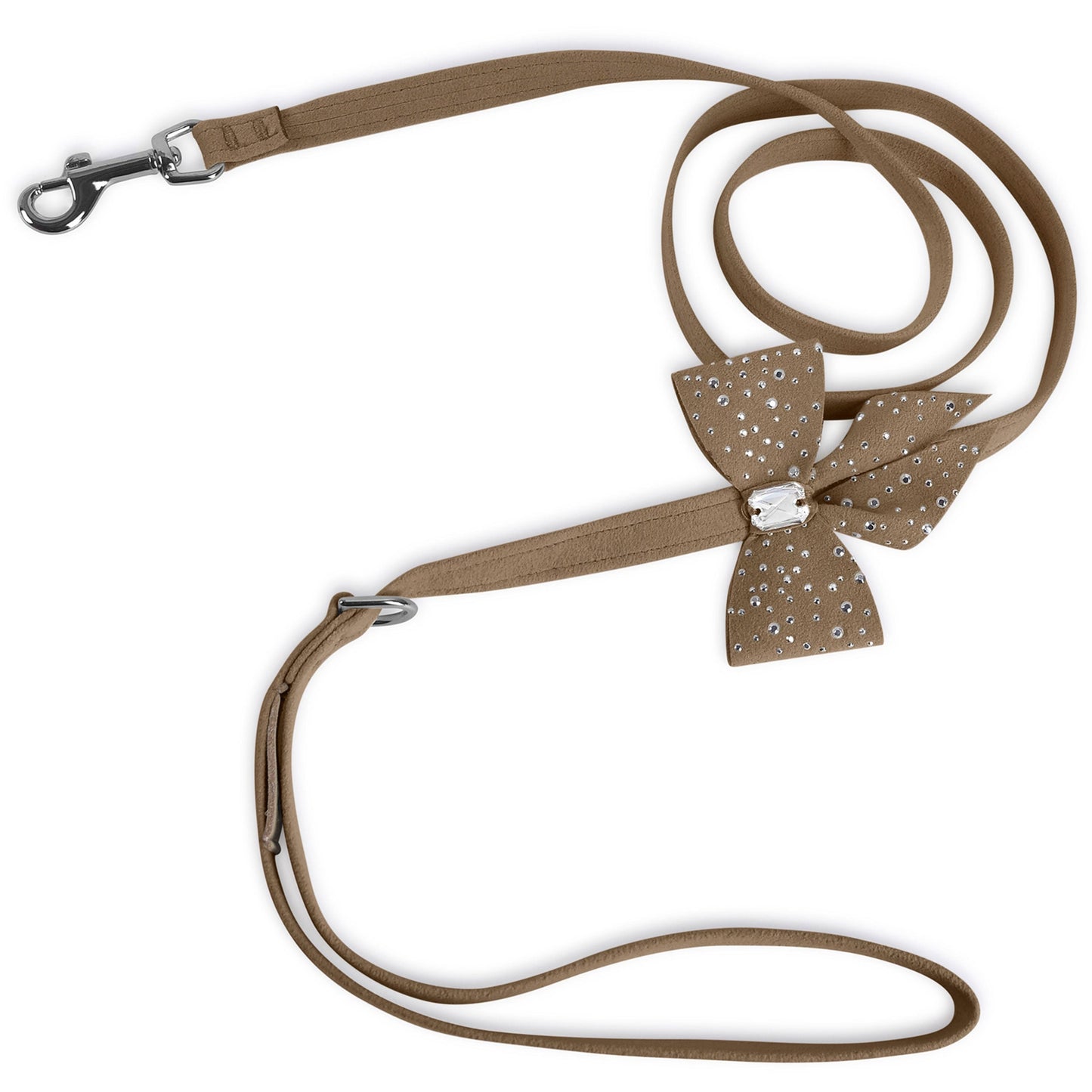 Silver Stardust Tail Bow Leash