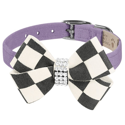 Windsor Check Nouveau Bow Collar