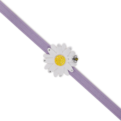 Large Daisy with AB Crystal Stellar Center Leash