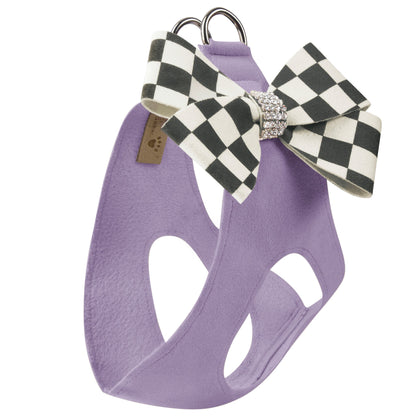 Windsor Check Nouveau Bow Step In Harness-Pretty Pastels