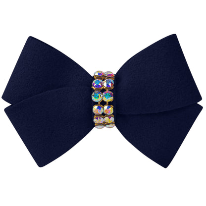 Nouveau Bow Hair Bow with Aurora Borealis Giltmore