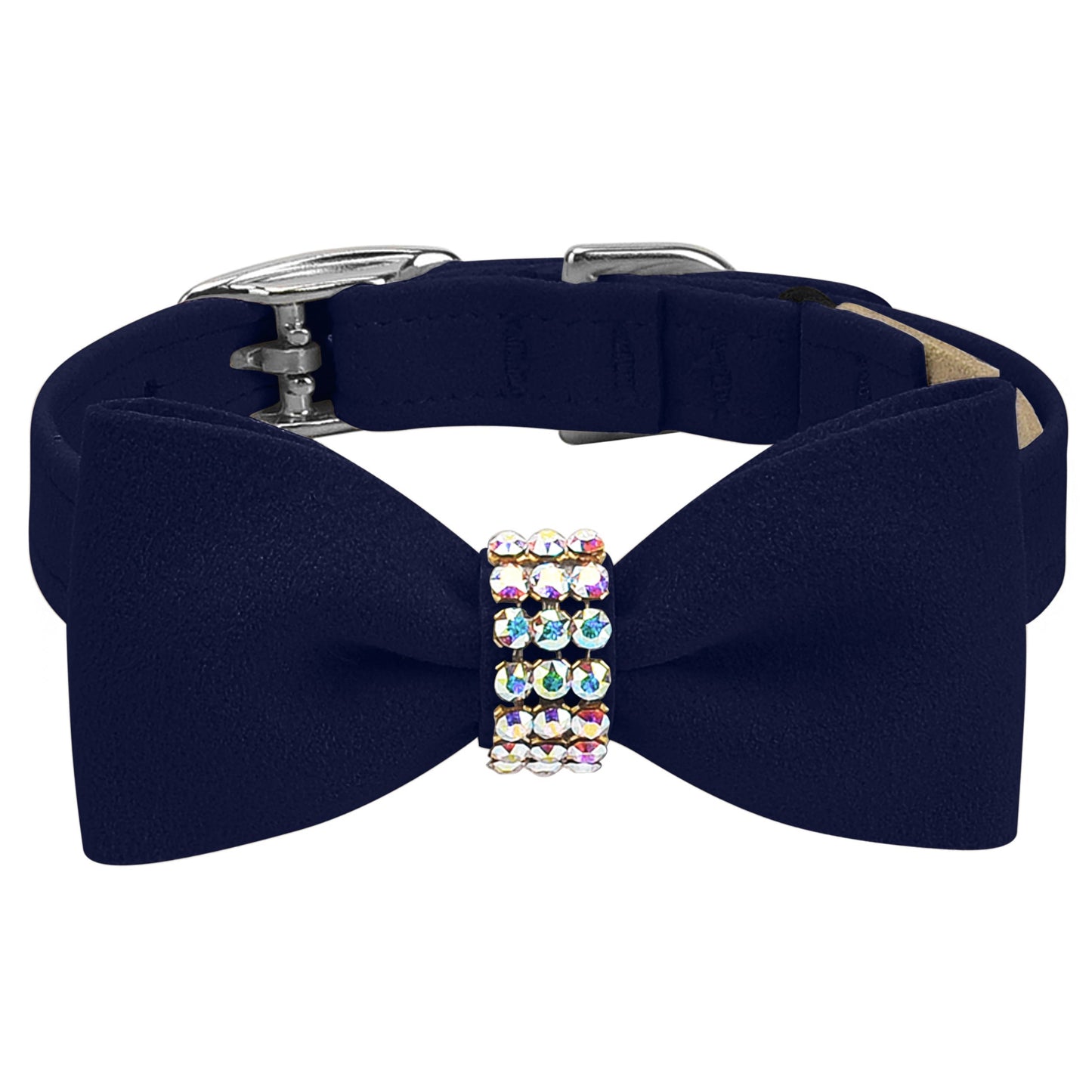 Aurora Borealis Giltmore Bow Tie 1/2" Cat Collar