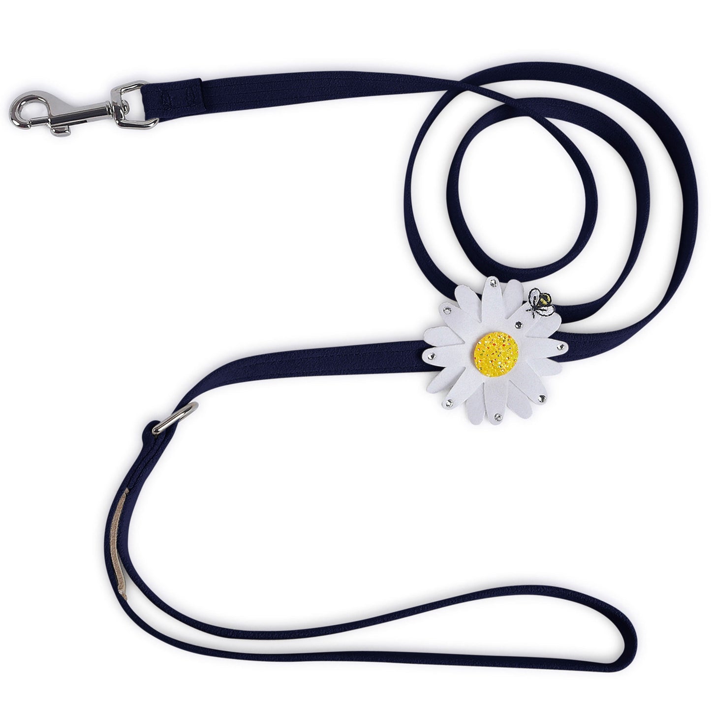 Large Daisy with AB Crystal Stellar Center Leash