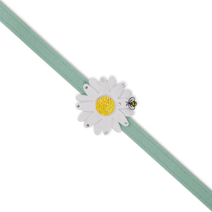 Large Daisy with AB Crystal Stellar Center Leash