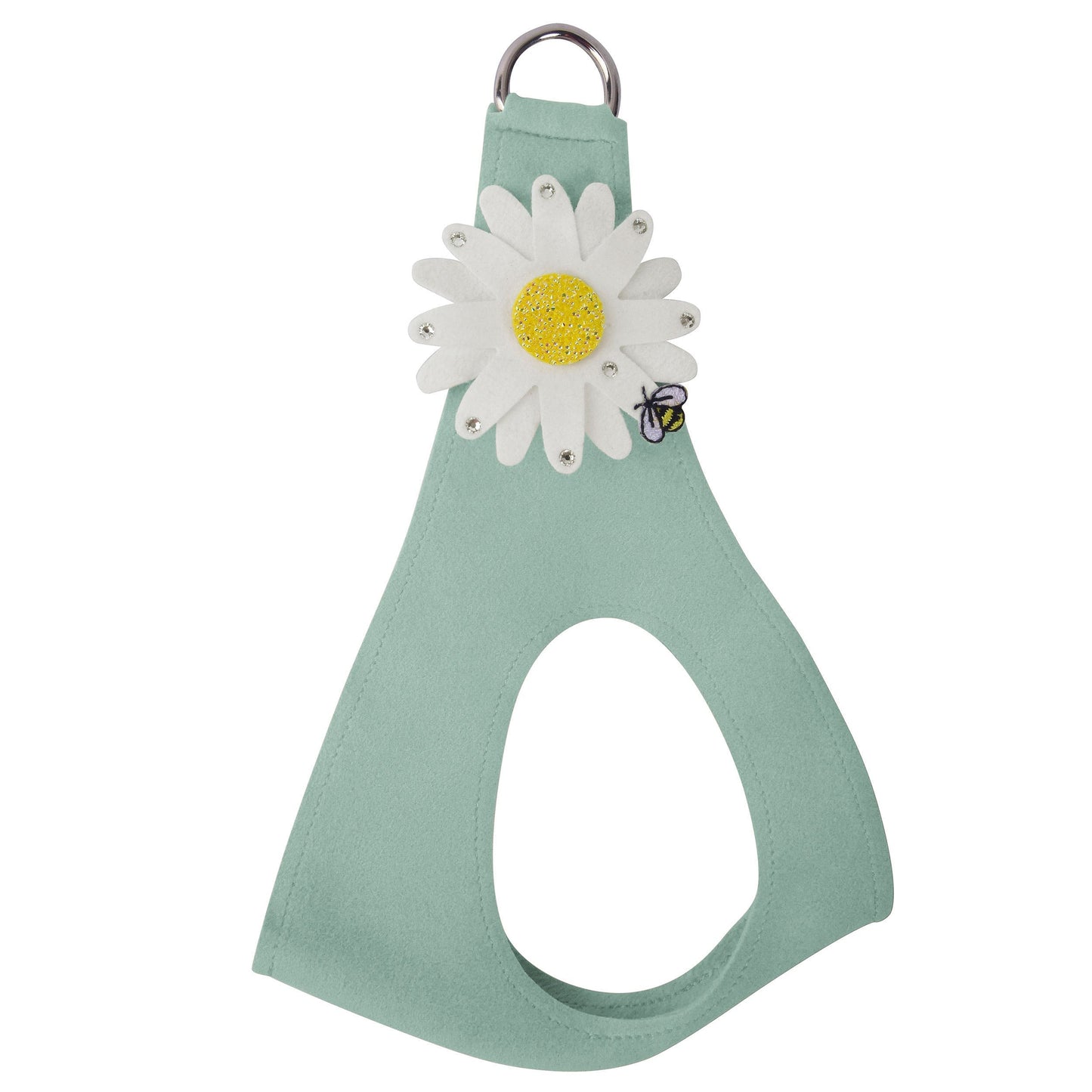 Large Daisy with AB Crystal Stellar Center Step In Harness-Pretty Pastels