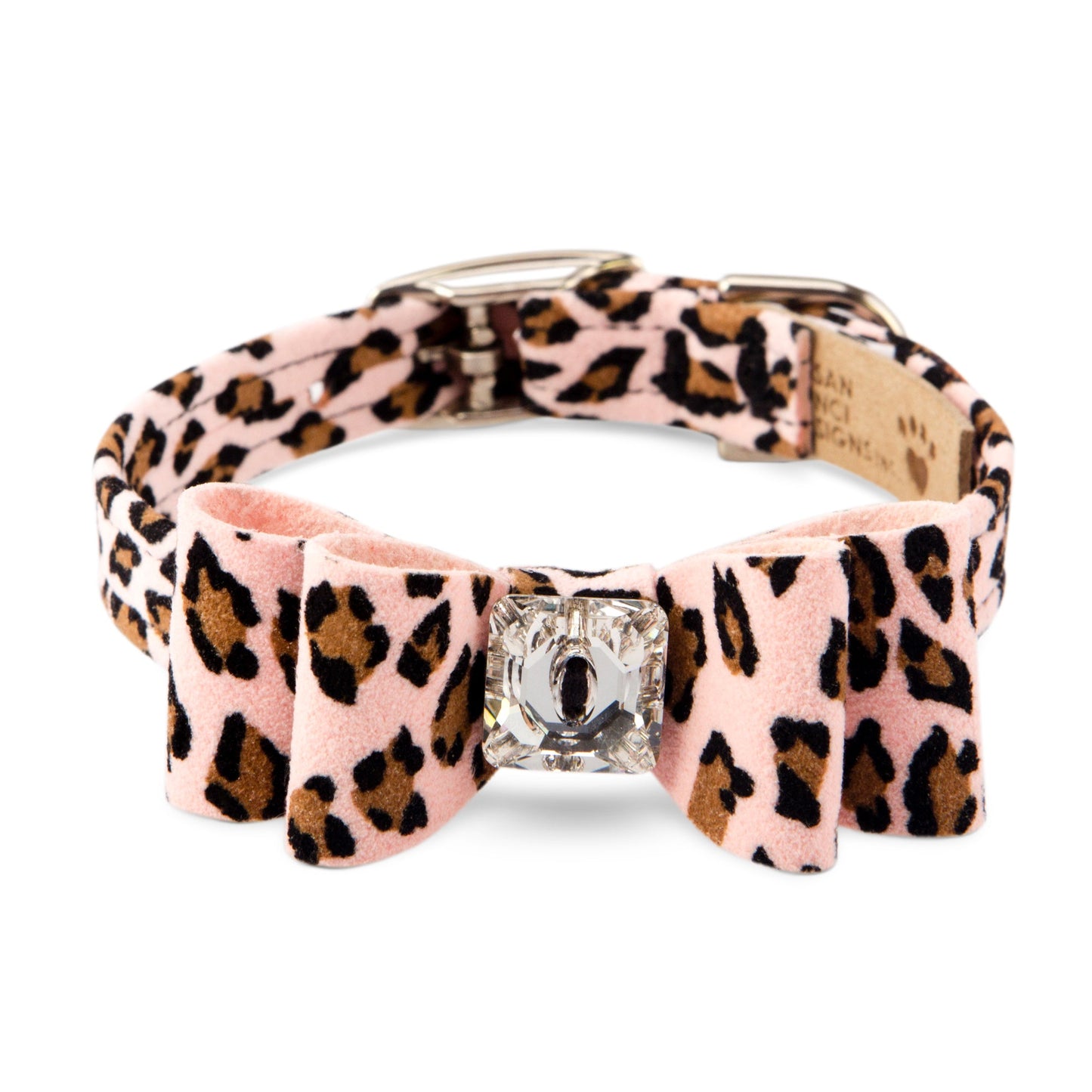 Cheetah Couture Big Bow Collar