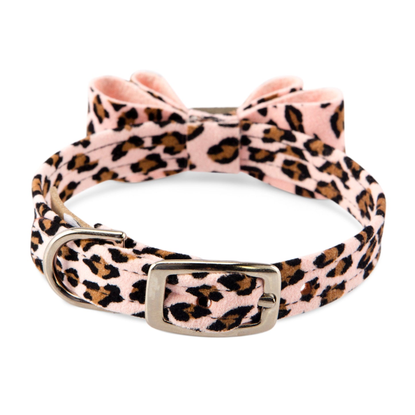 Cheetah Couture Big Bow Collar