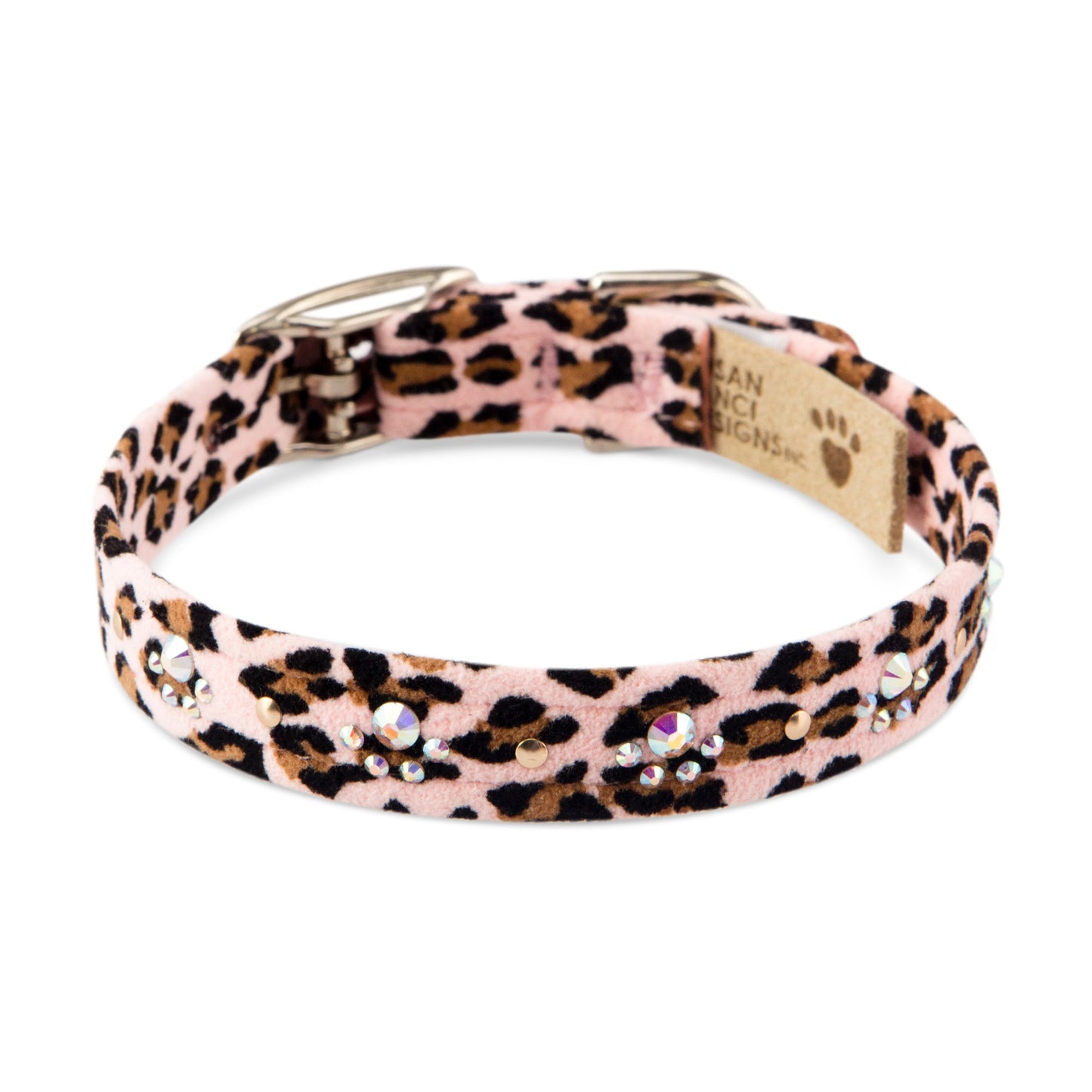 Cheetah Couture Crystal Paws Collar